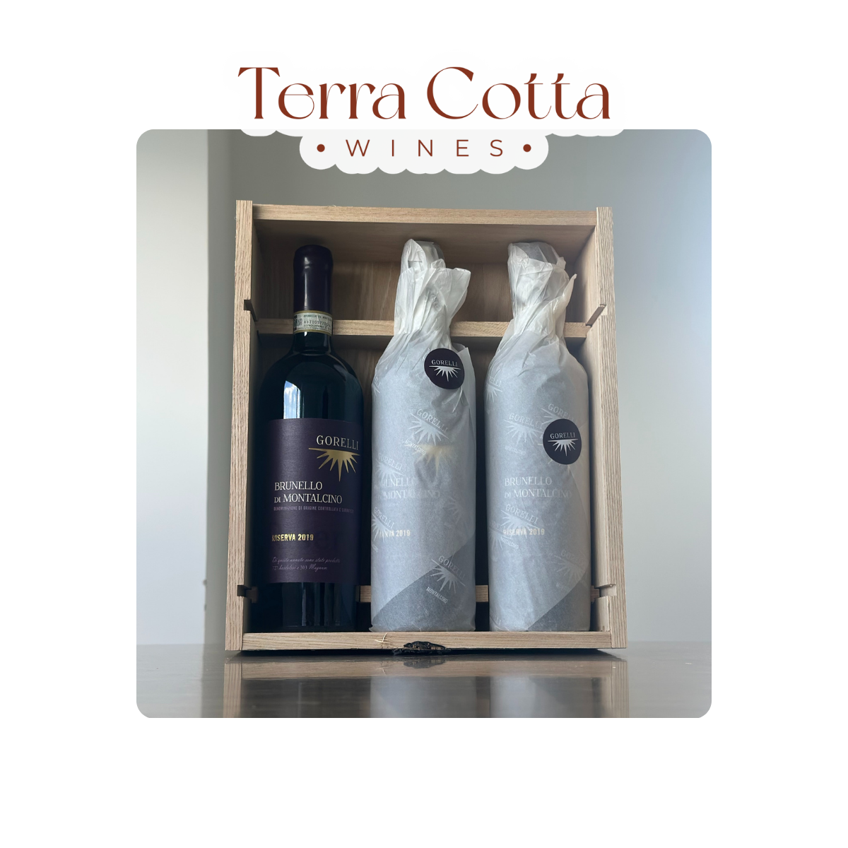Giuseppe Gorelli Brunello di Montalcino Riserva 2019 (750ml)