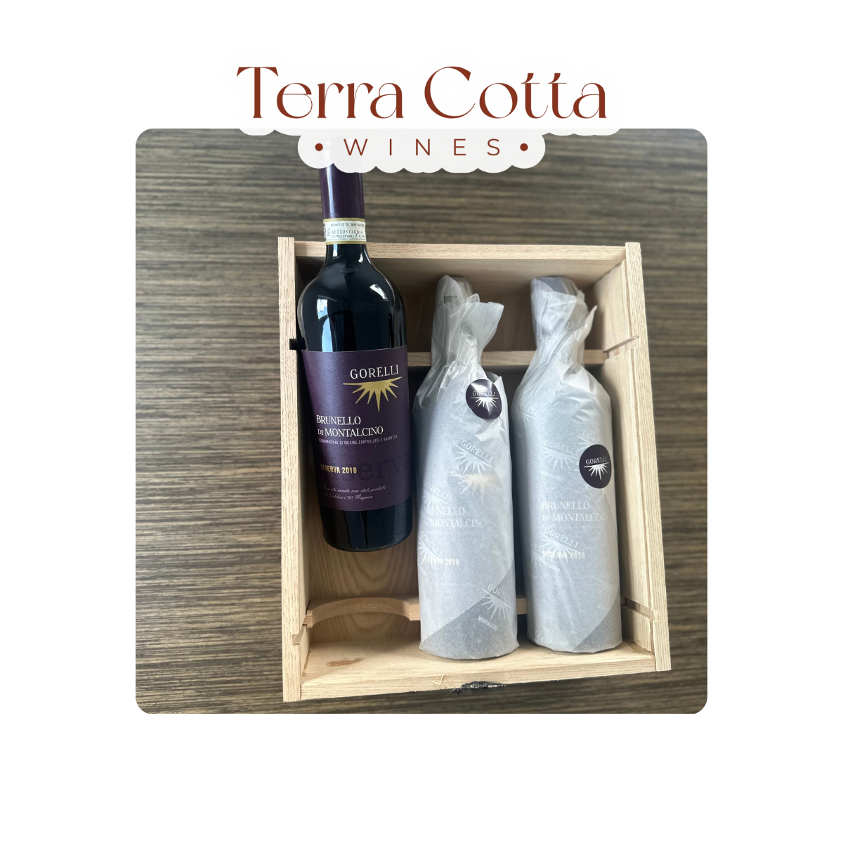 Giuseppe Gorelli Brunello di Montalcino Riserva 2019 (750ml)