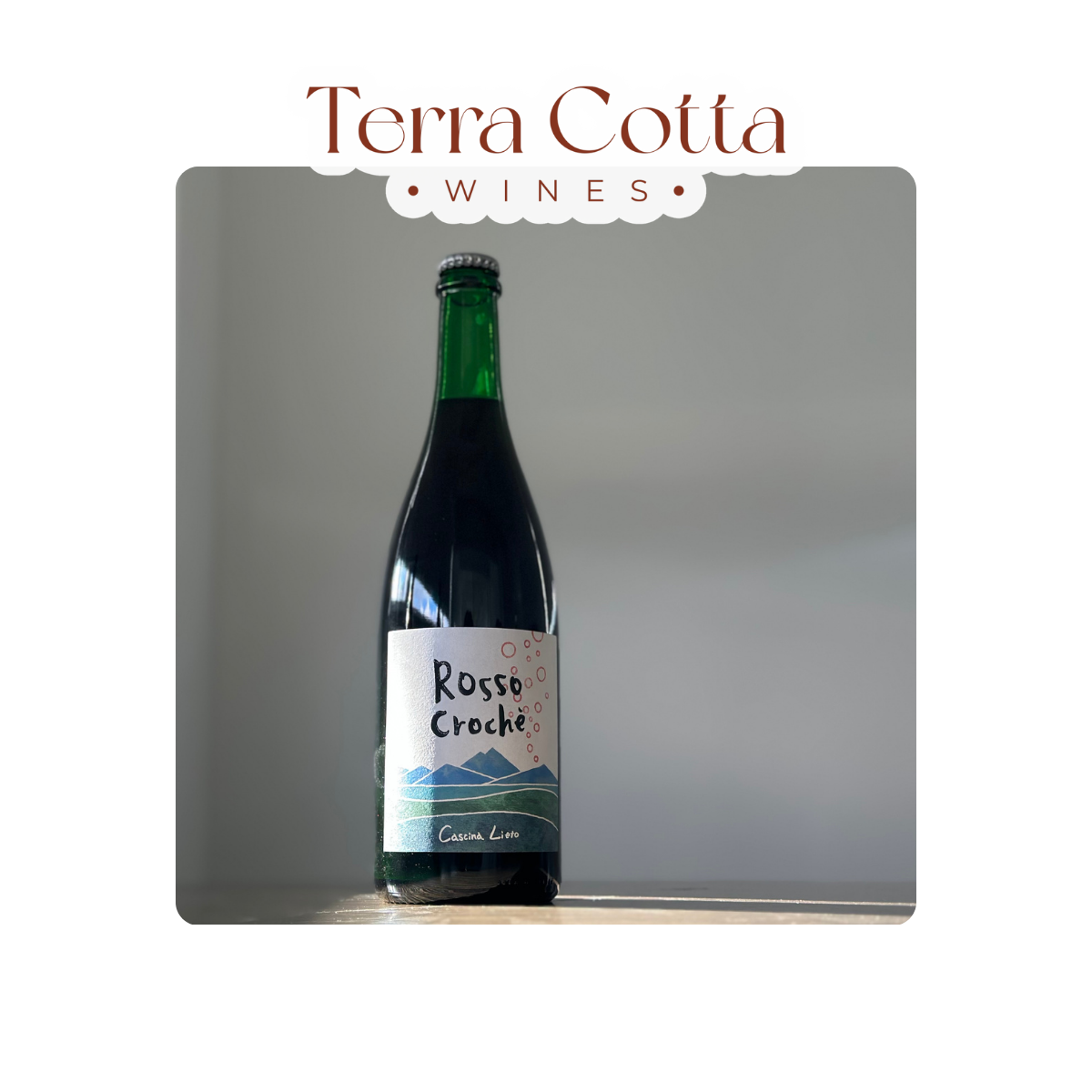 Cascina Lieto Vino Rosso Frizzante "Croche" 2022 (750ml)