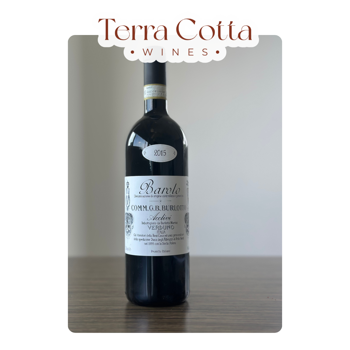 G.B. Burlotto Barolo "Acclivi" 2015 (750ml)