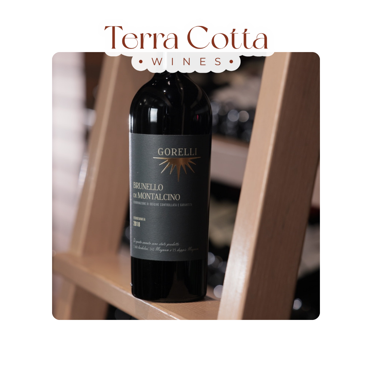Giuseppe Gorelli Brunello di Montalcino 2018 (750ml)