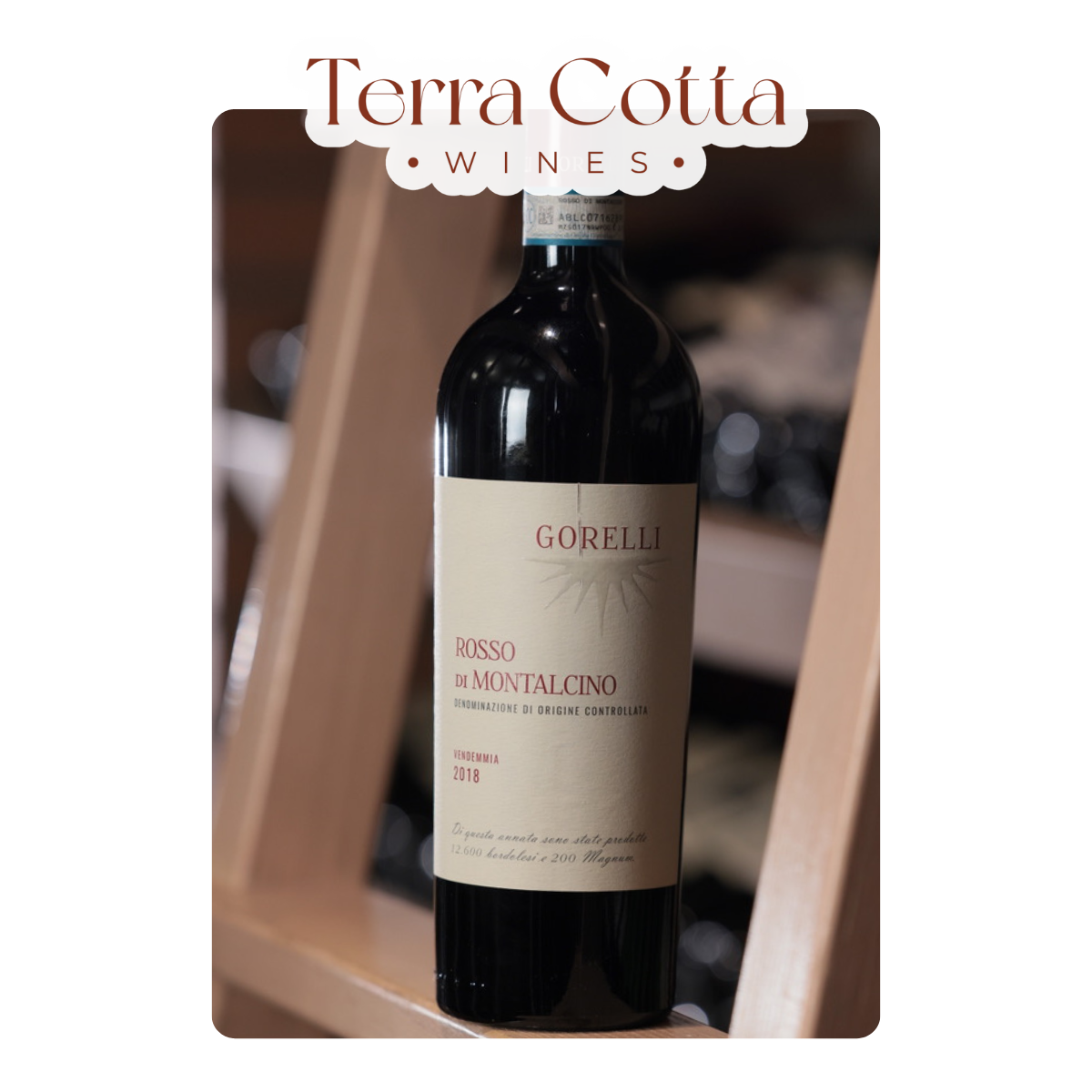 Giuseppe Gorelli Rosso di Montalcino 2018 (750ml)