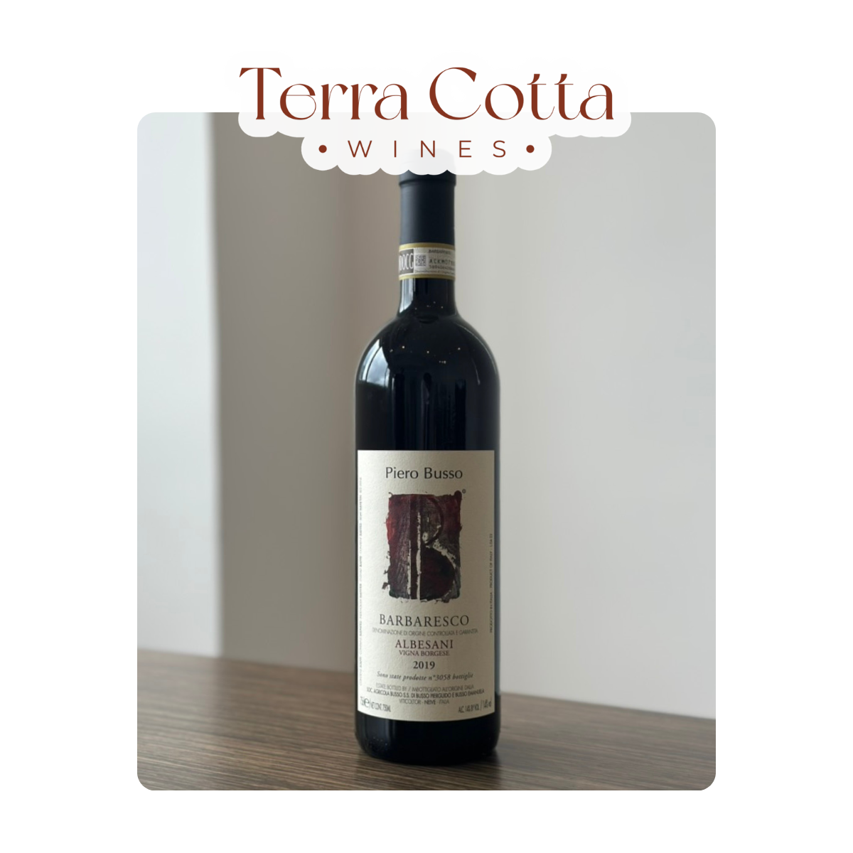 Piero Busso Barbaresco Albesani Vigna Borgese 2019 (750ml)