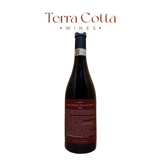 Stefano Occhetti Roero Riserva 2022 (750ml) wine bottle - Terra Cotta Wines