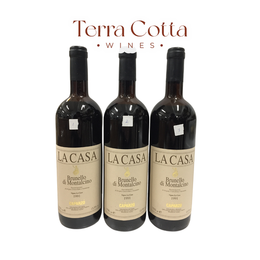 Caparzo Brunello di Montalcino Vigna La Casa 1998 (750ml) wine bottle - Terra Cotta Wines