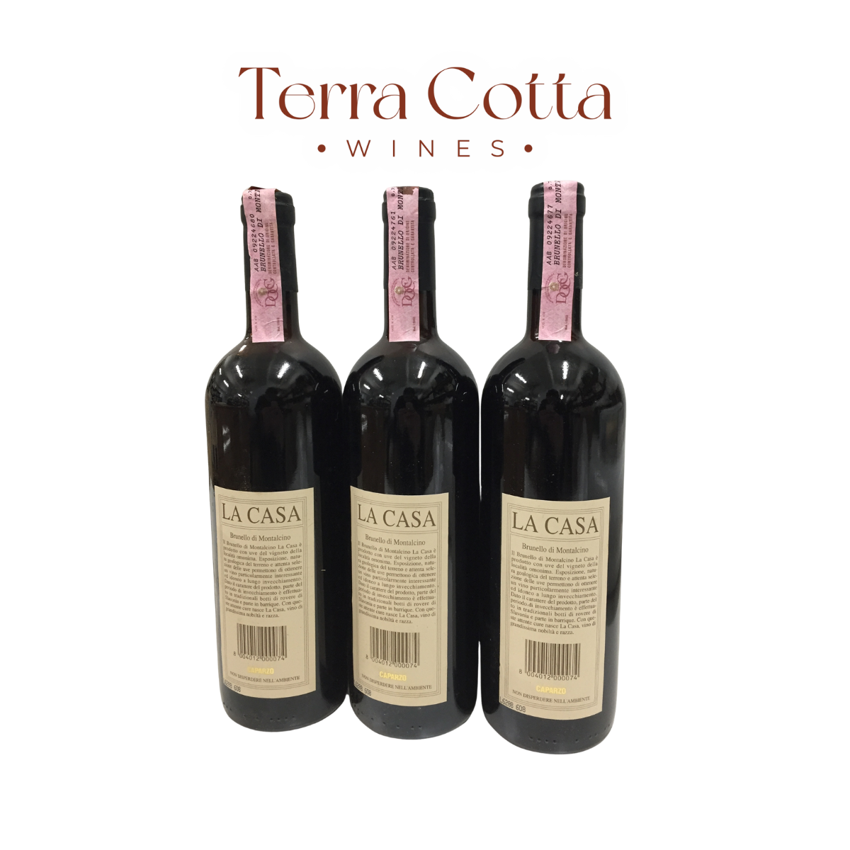 Caparzo Brunello di Montalcino Vigna La Casa 1998 (750ml) wine bottle - Terra Cotta Wines