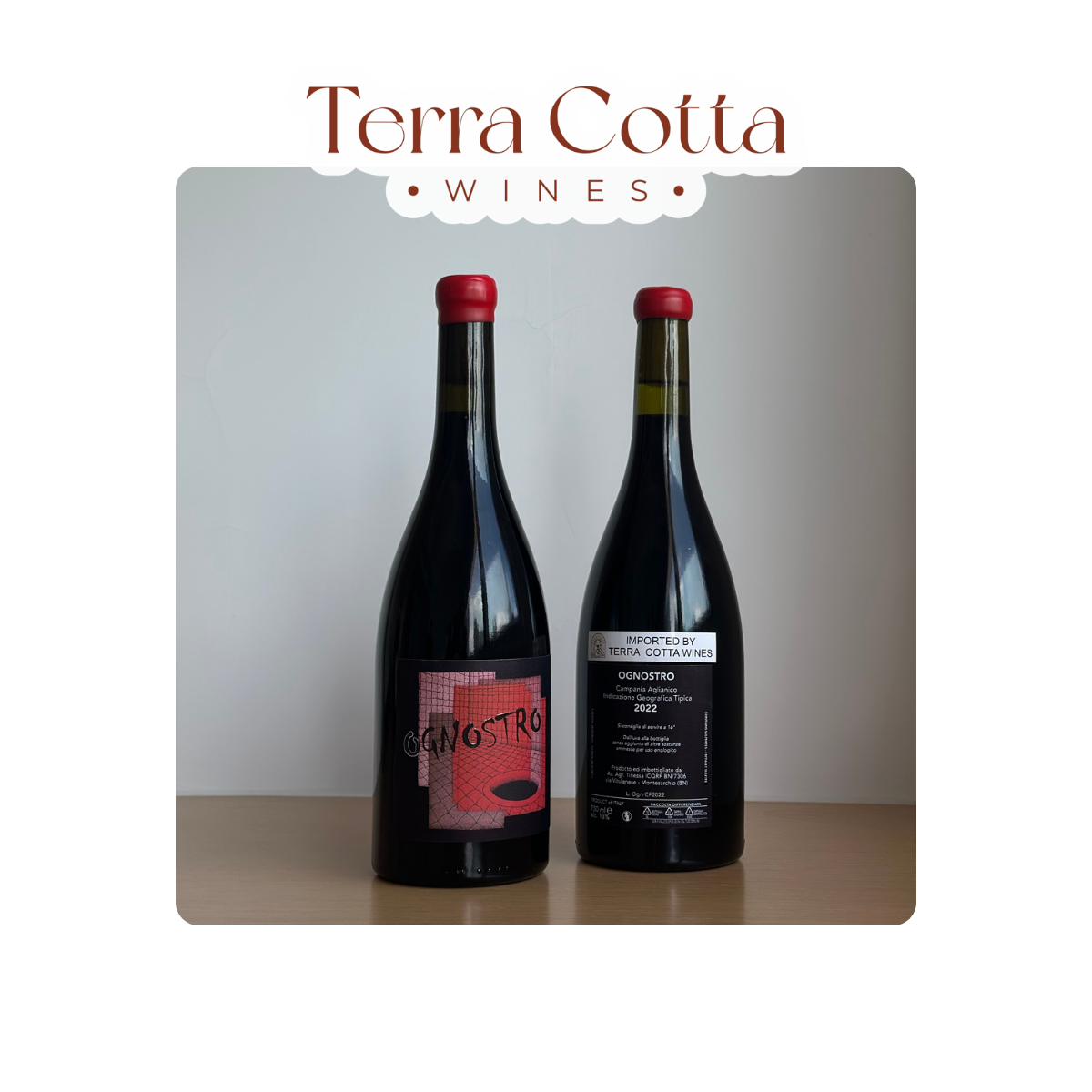 Marco Tinessa Aglianico "Ognostro Rosso" 2022 (750ml)
