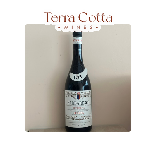 Scarpa Barbaresco "Tettineive" 1988 (750ml)